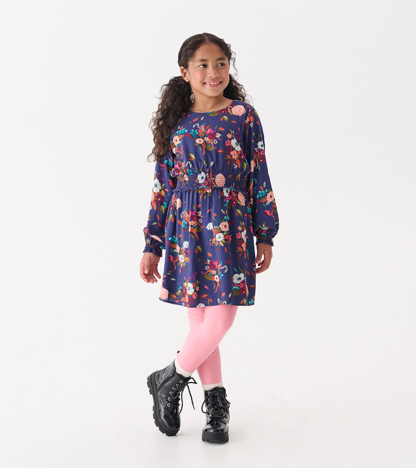 Girls Flamingo Cozy Leggings