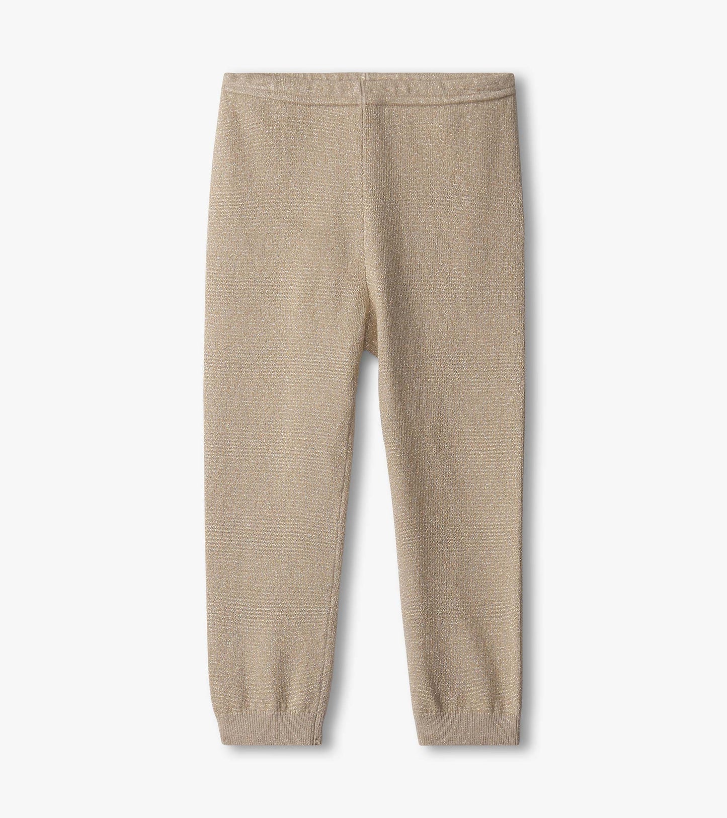 Baby Girls Gold Glitter Leggings