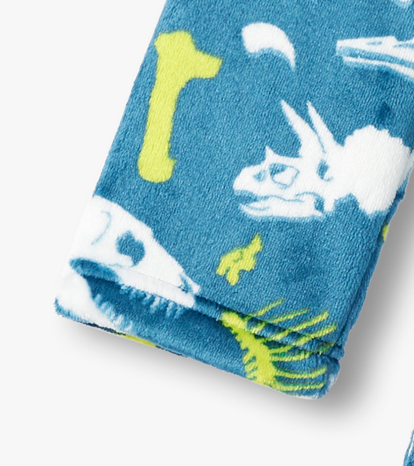 Peignoir en molleton duveteux – Fossiles de dinosaure