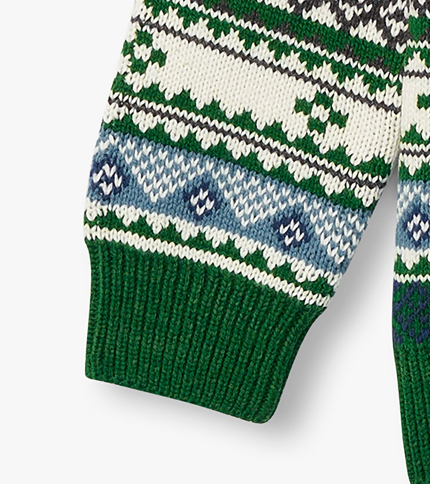 Pull en tricot à encolure ronde – Ours polaire