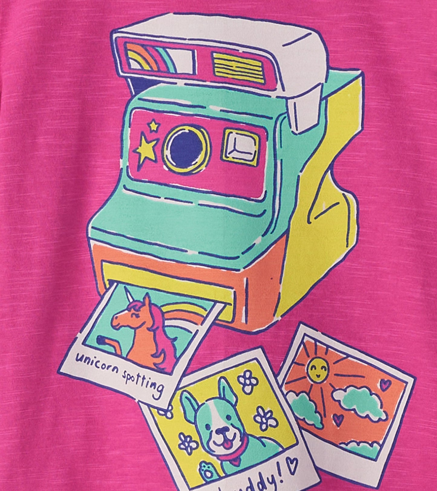 T-shirt à imprimé – Photos instantanées