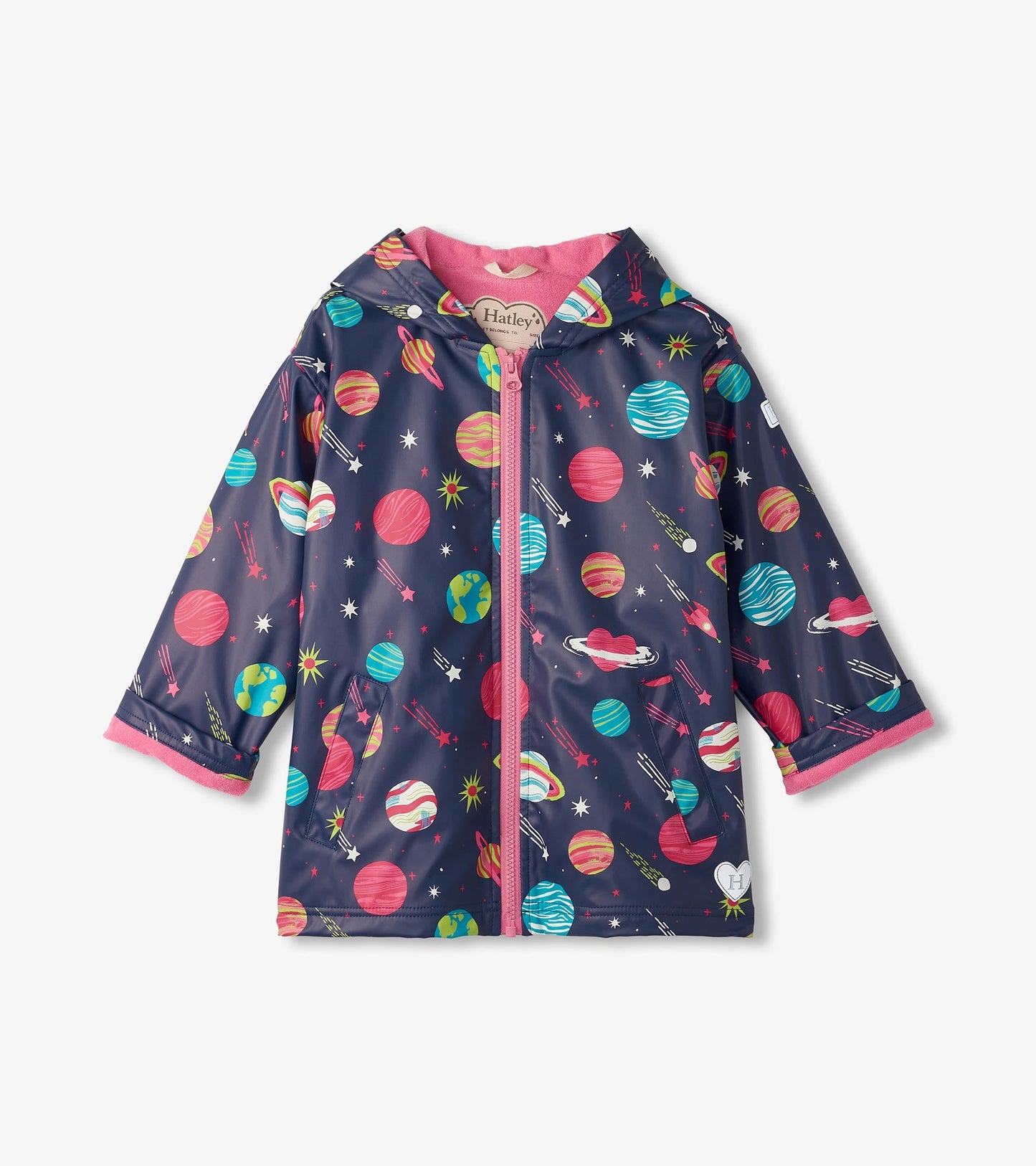 Veste de pluie à fermeture à glissière – Espace interstellaire