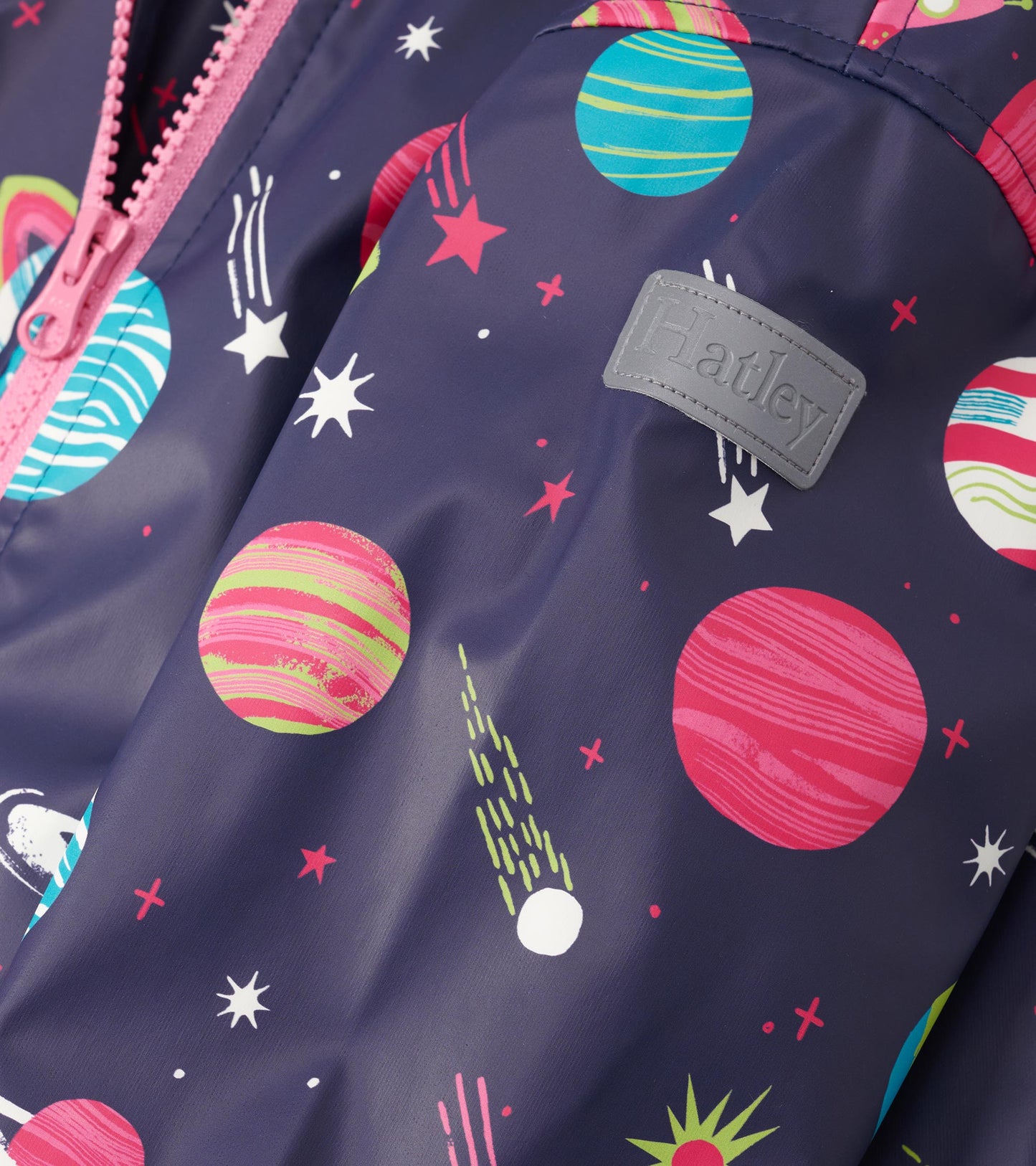Veste de pluie à fermeture à glissière – Espace interstellaire
