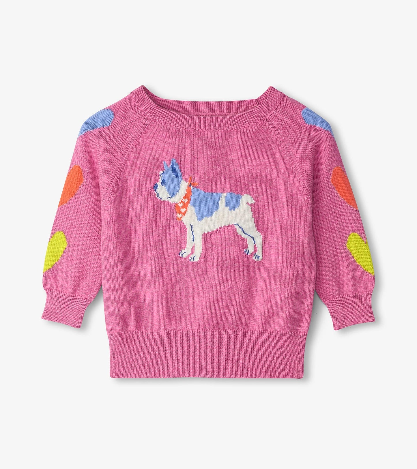 Pull à manches raglan – Bouledogue français