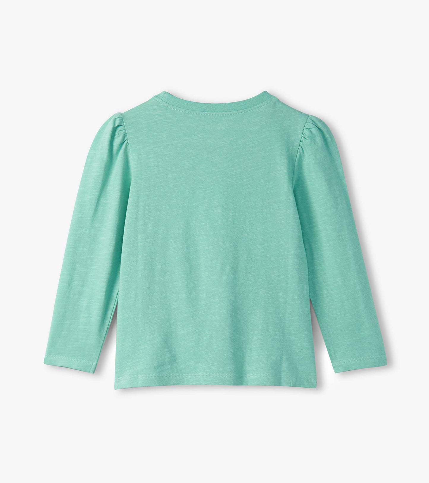 Girls Fluffy Cloud Puff Sleeve Graphic Tee