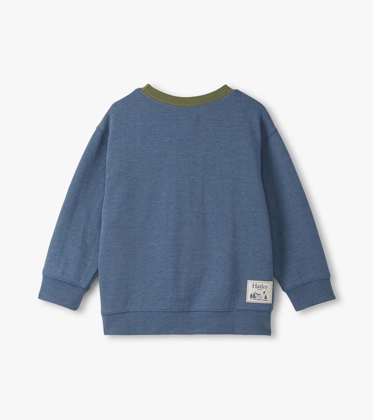 Boys Autumn Colour Block Sweatshirt