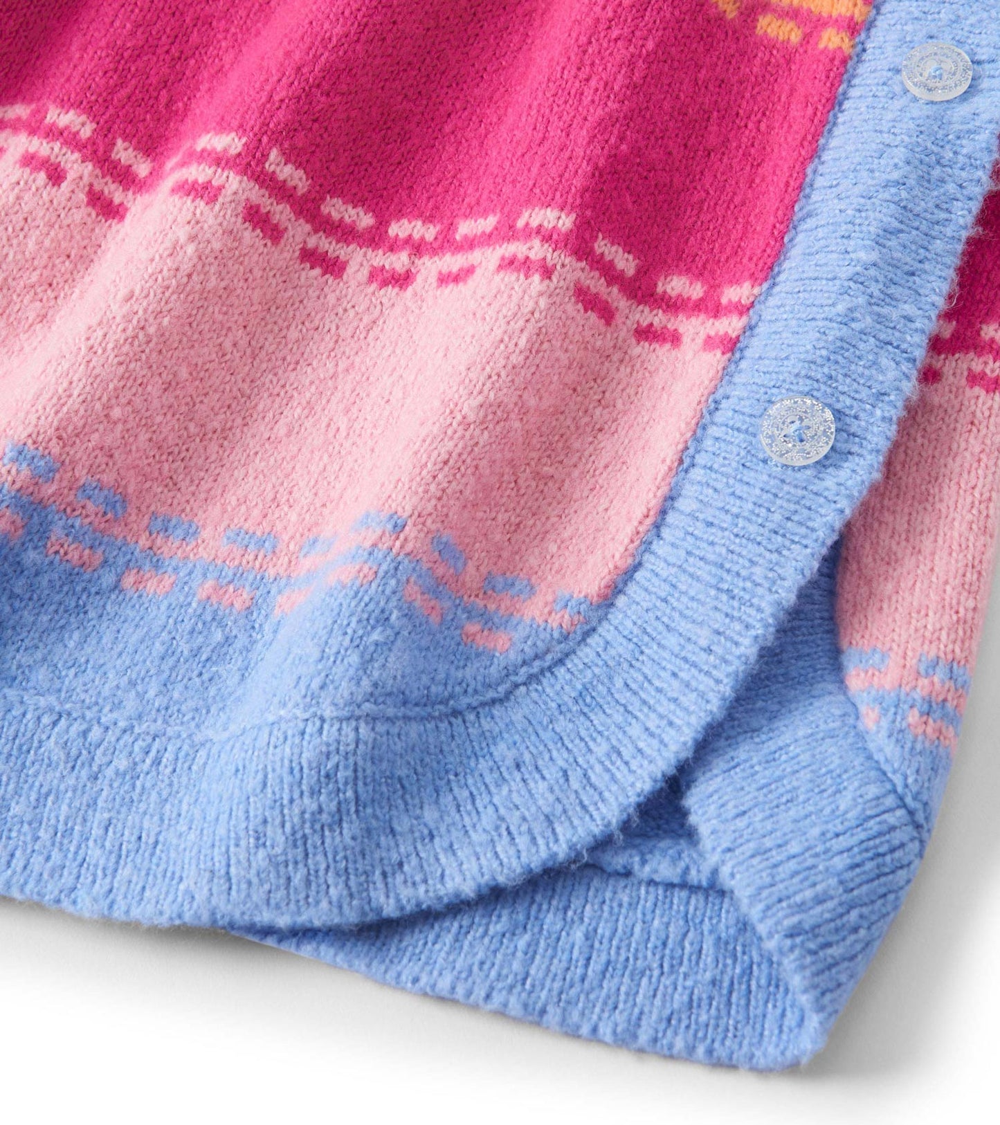 Girls Bold Stitch Chunky Sweater Tunic