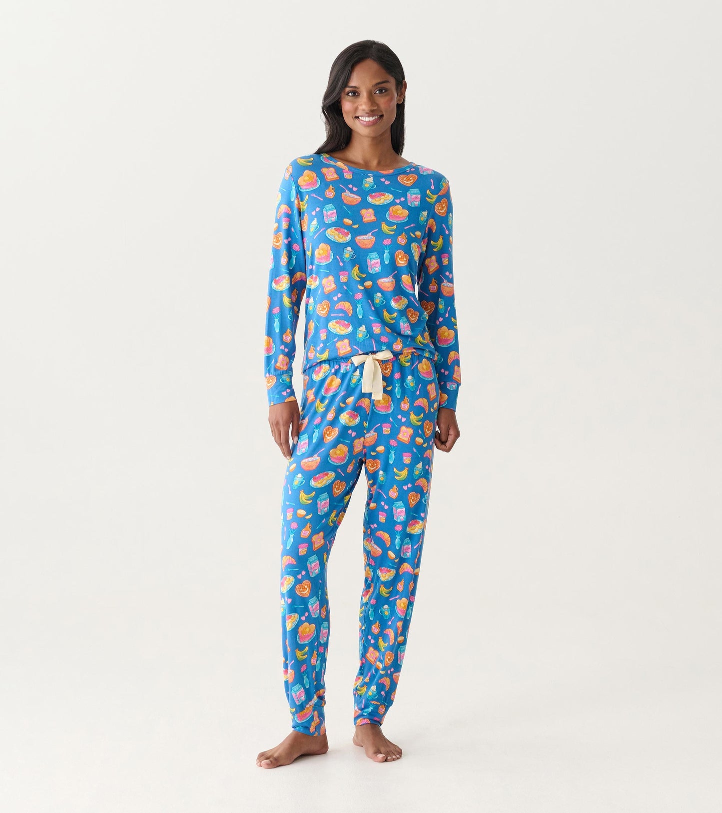 Women's Breakfast Bamboo Pajama Set