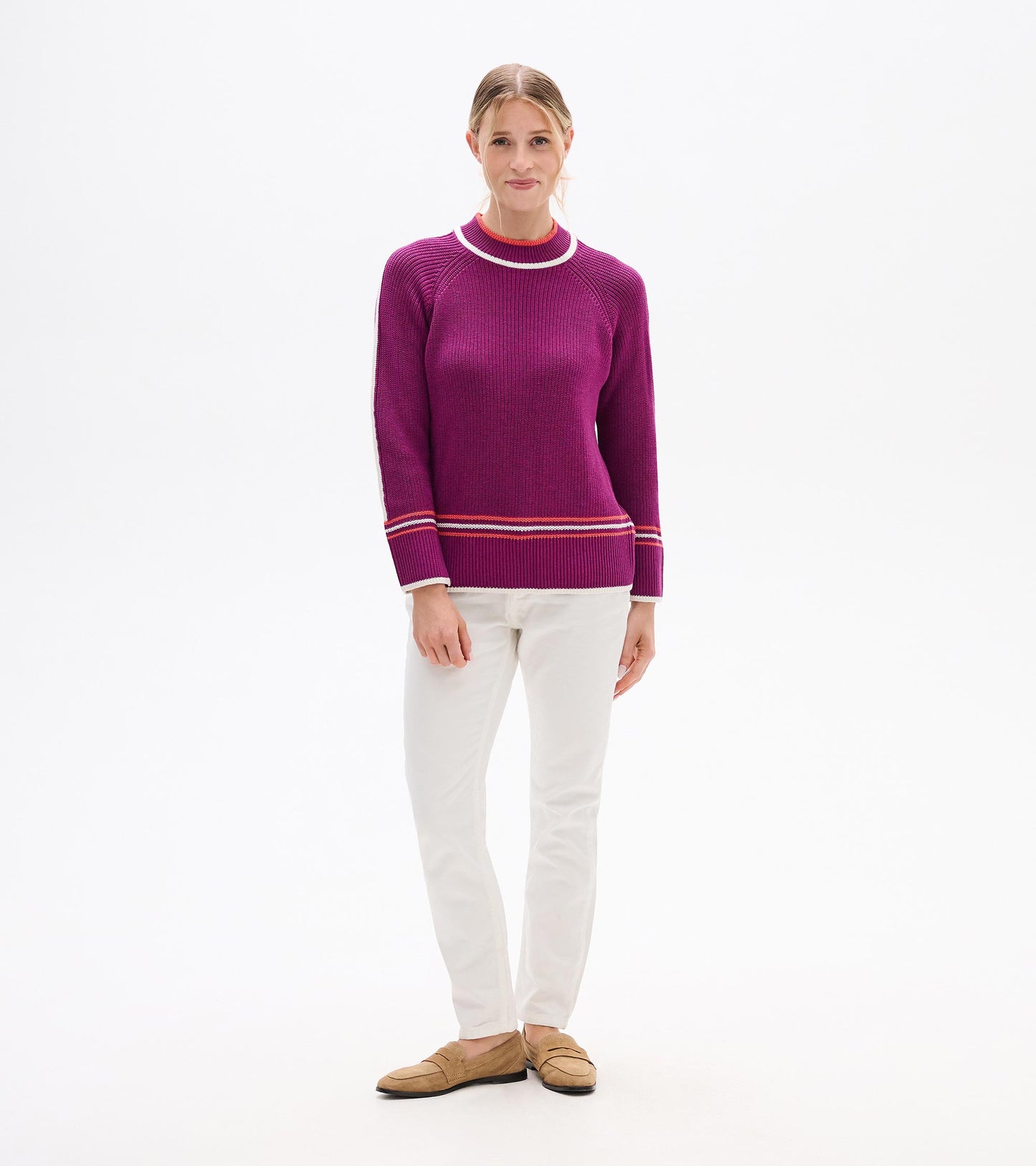 Raglan Pullover - Crushed Grape