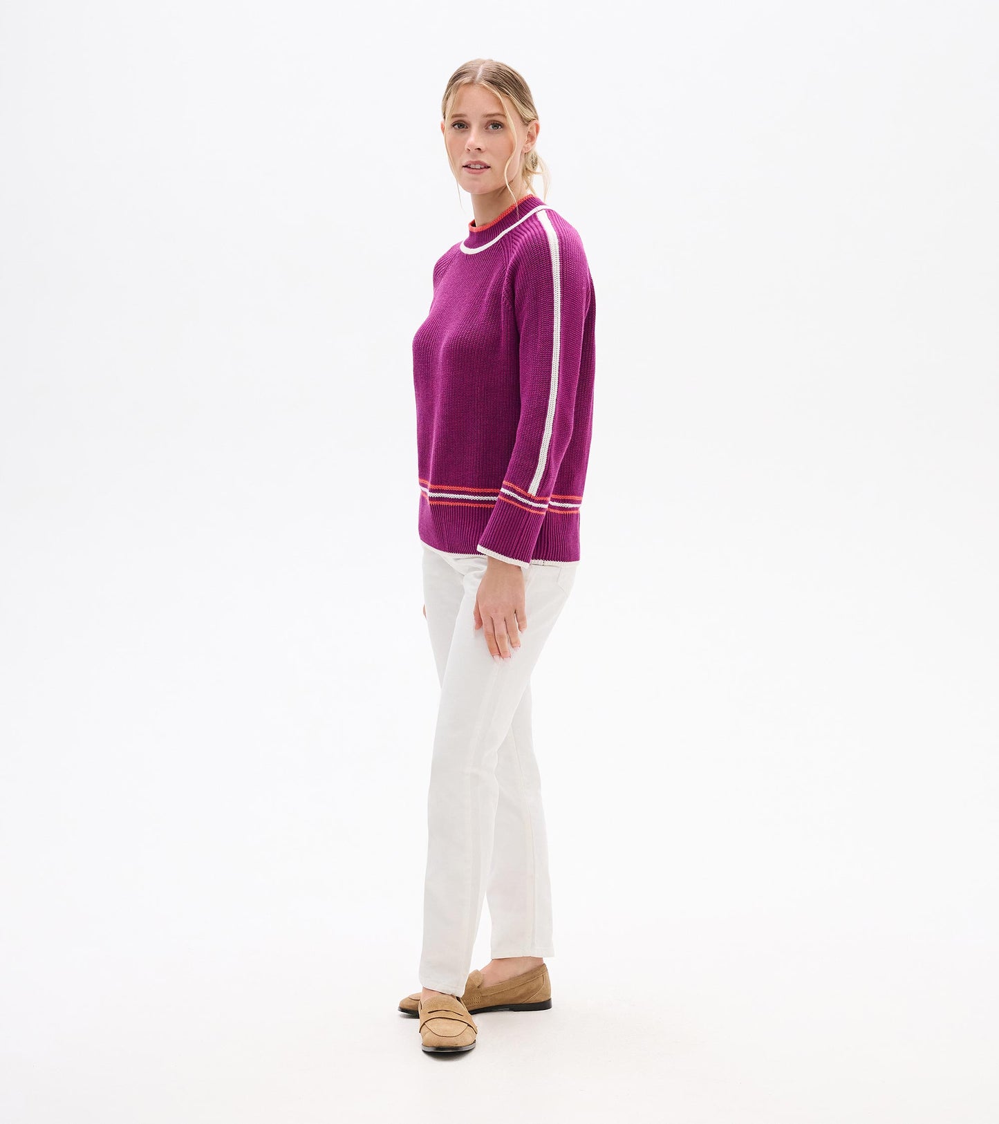 Raglan Pullover - Crushed Grape