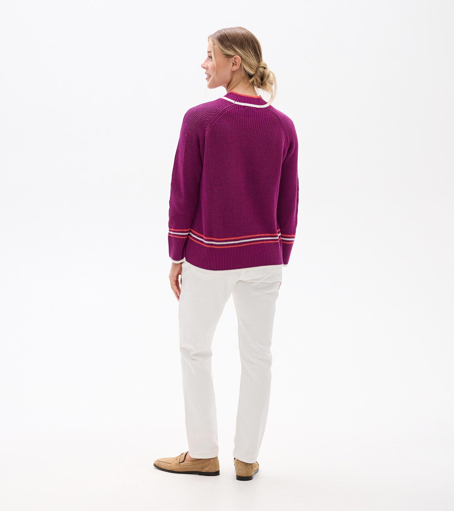 Raglan Pullover - Crushed Grape