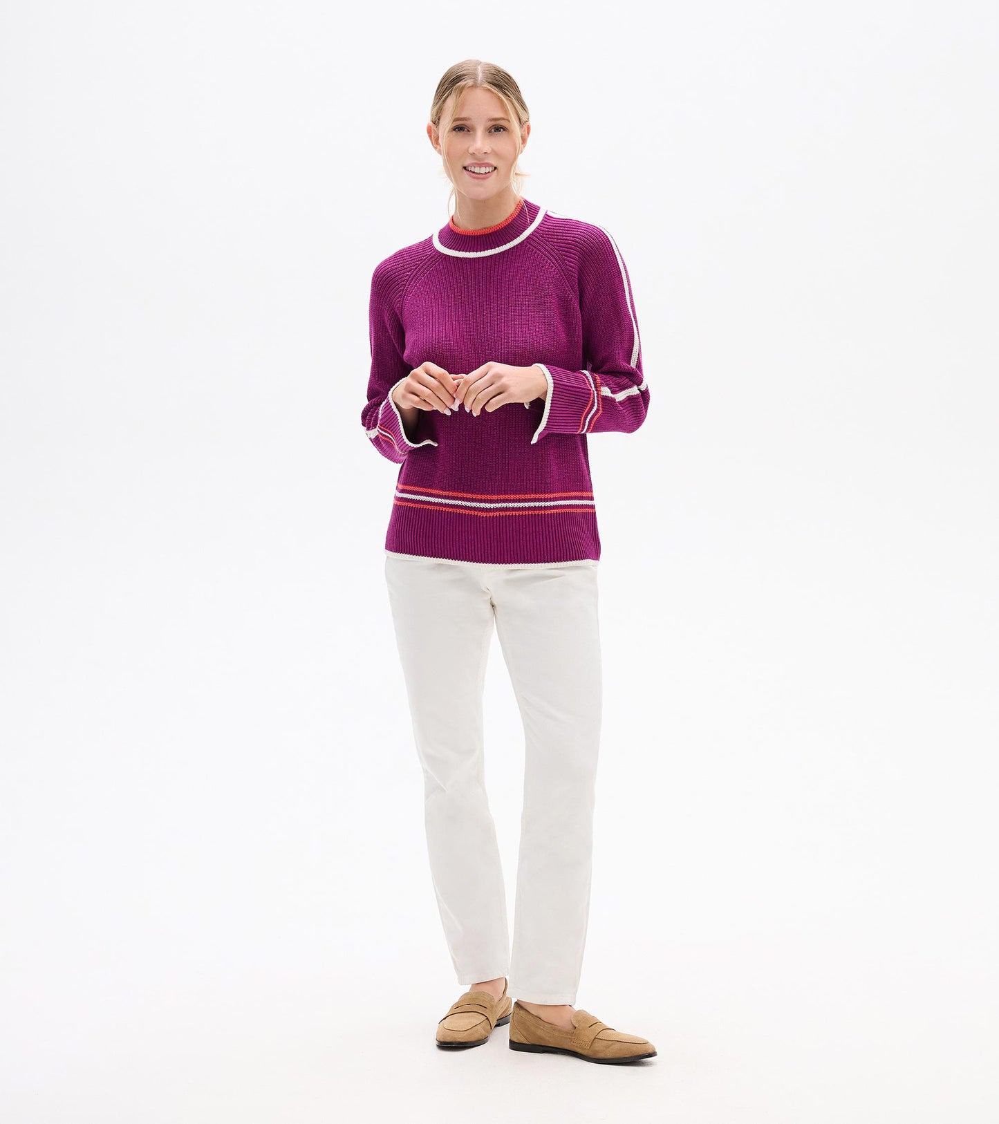 Raglan Pullover - Crushed Grape