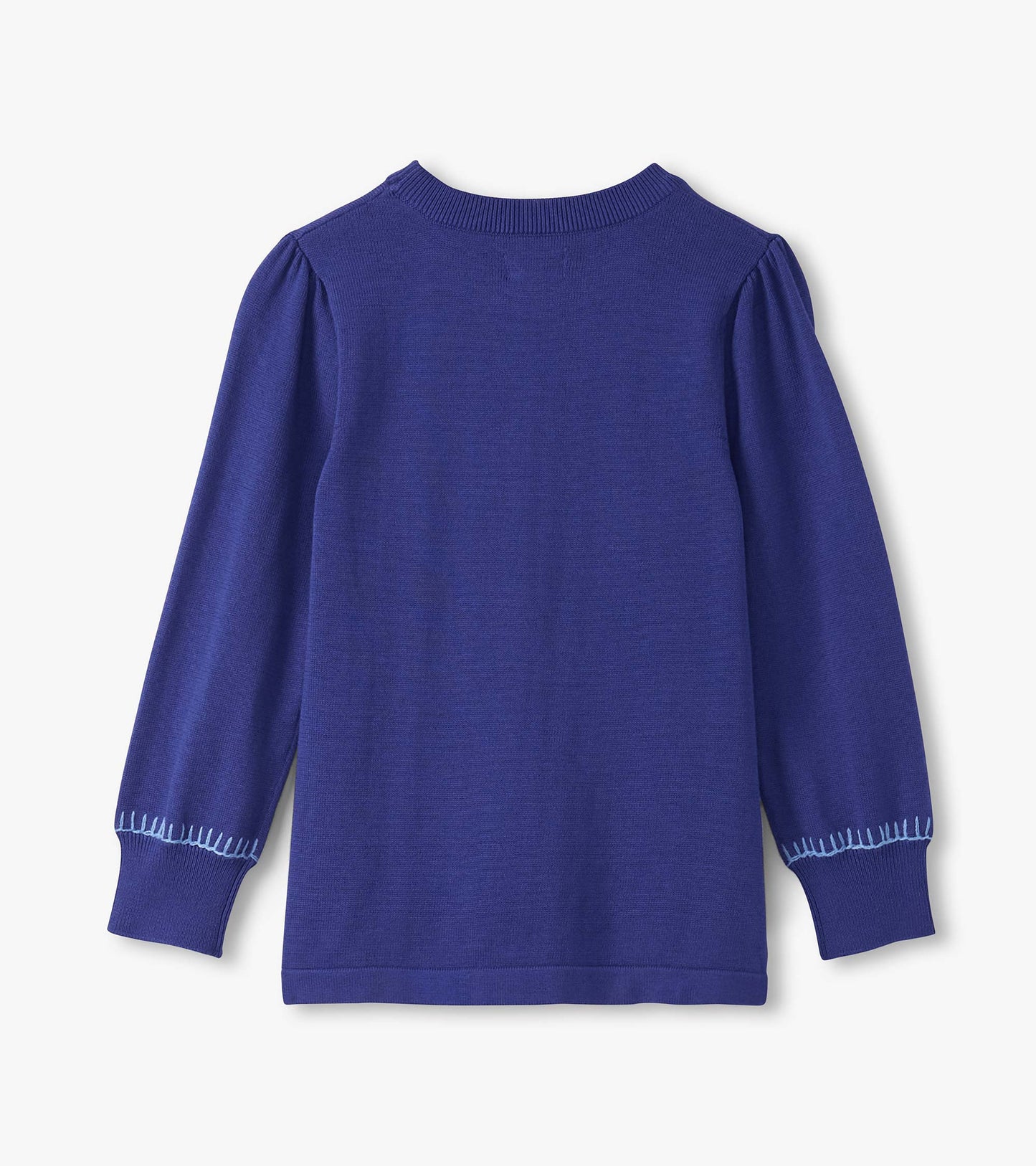 Pull pour fille – Super étoile sur fond bleu