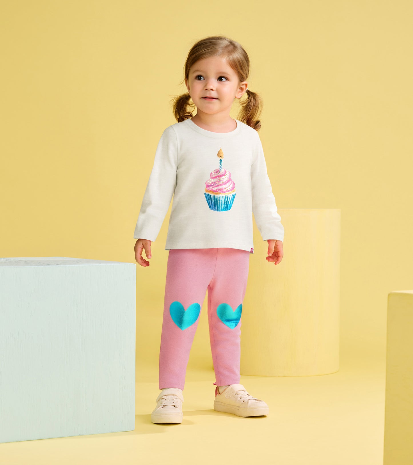 Ensemble de t-shirt et de legging – Petit gâteau