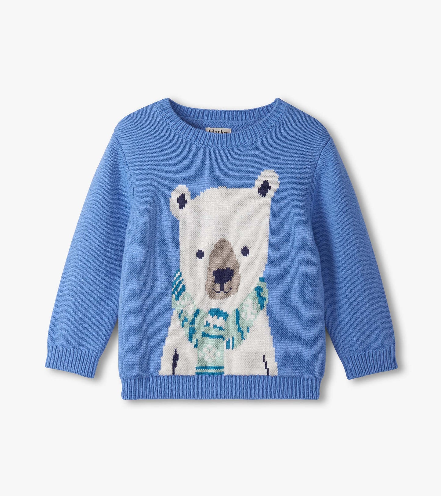 Pull à encolure ronde – Ours polaire