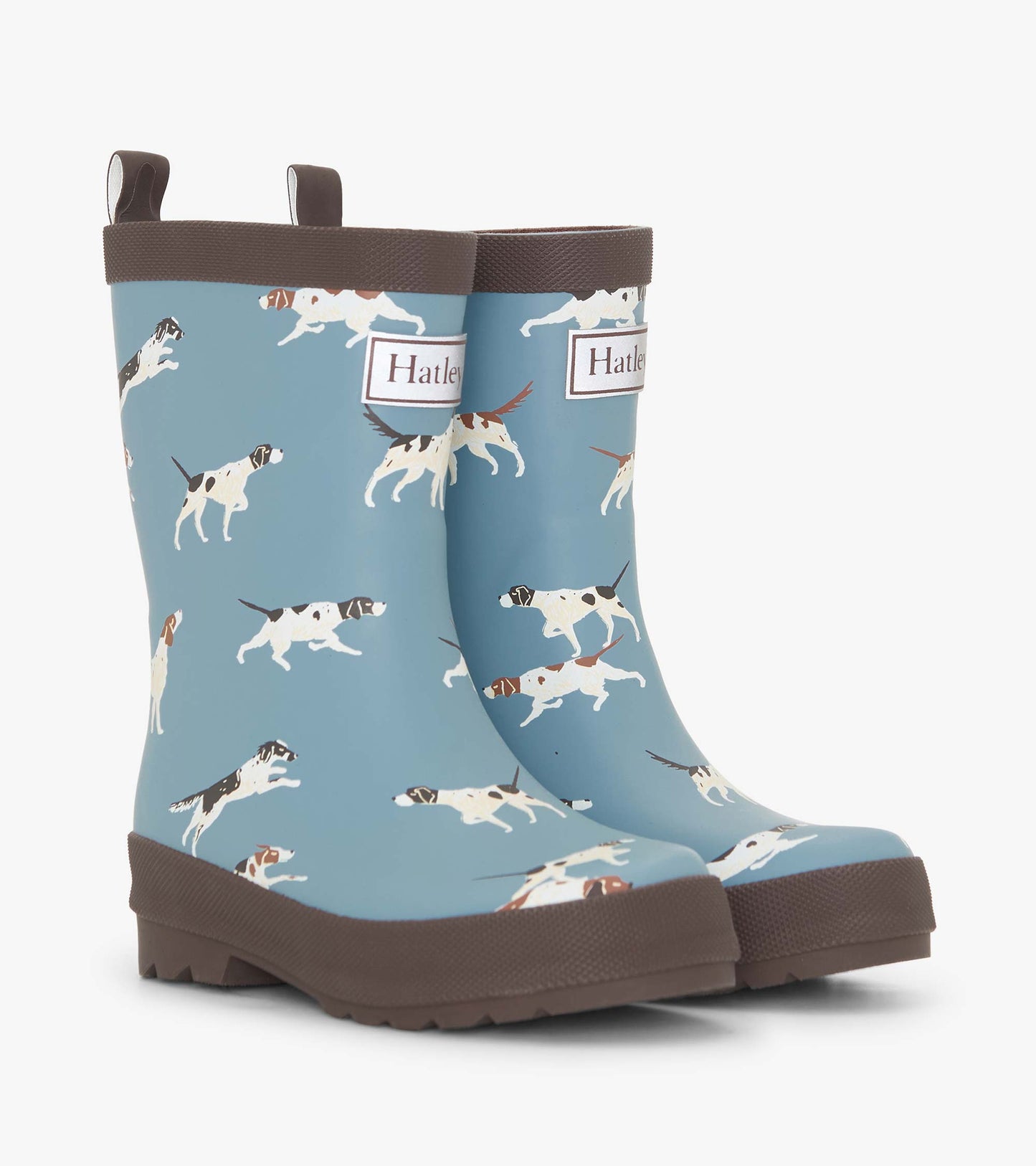 Boys Hunting Dogs Matte Rain Boots