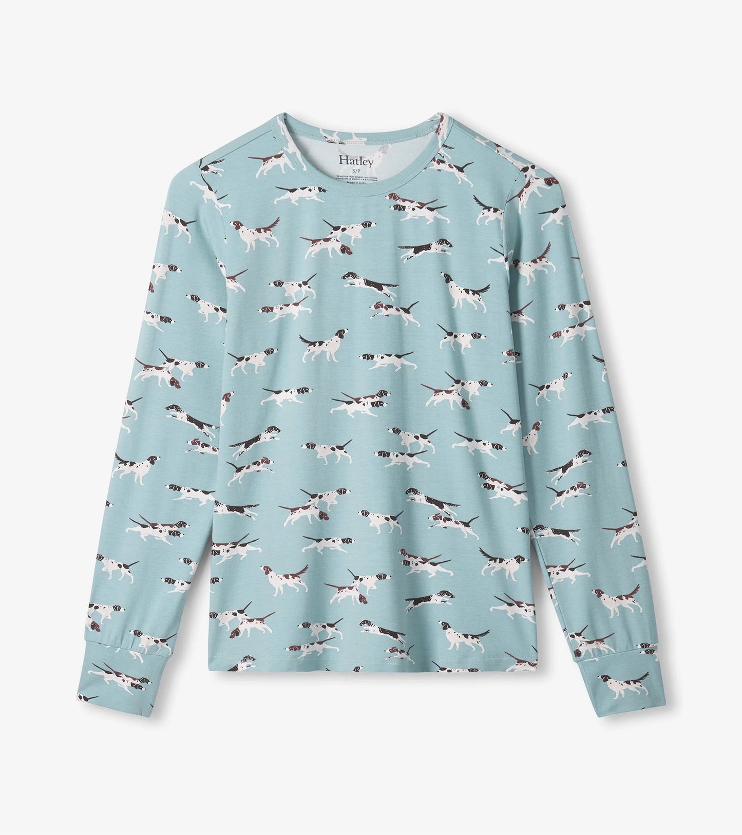 Women's Hunting Dogs Bamboo Pajama Set