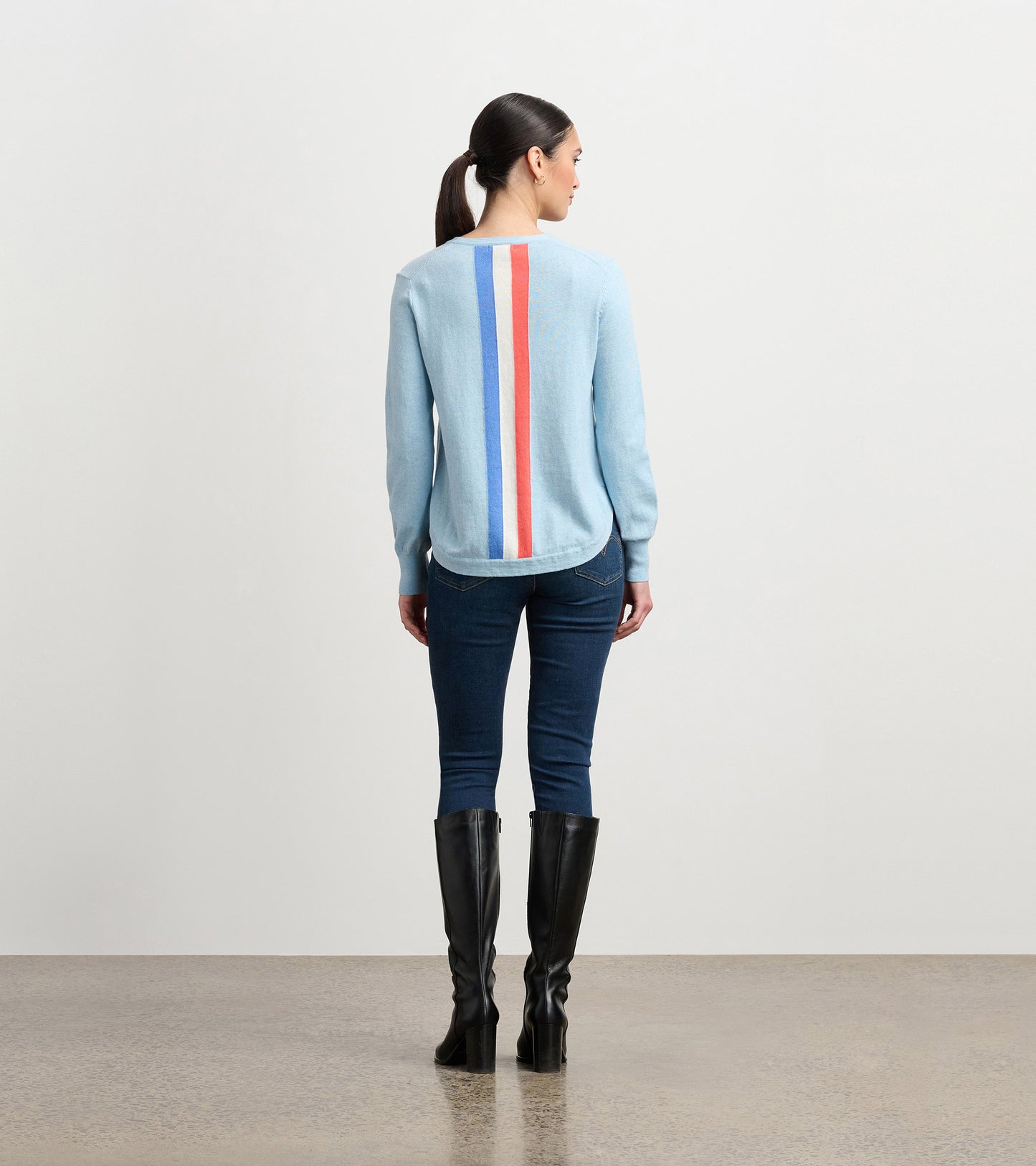 Jessie Sweater - Denim Melange