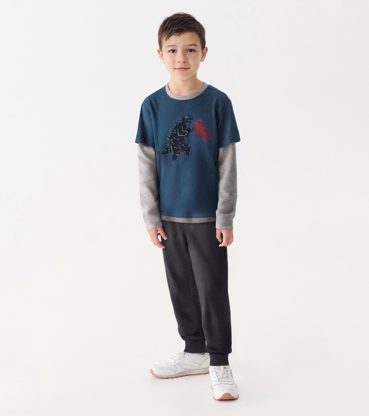 Boys Monster Fooler Long Sleeve T-Shirt