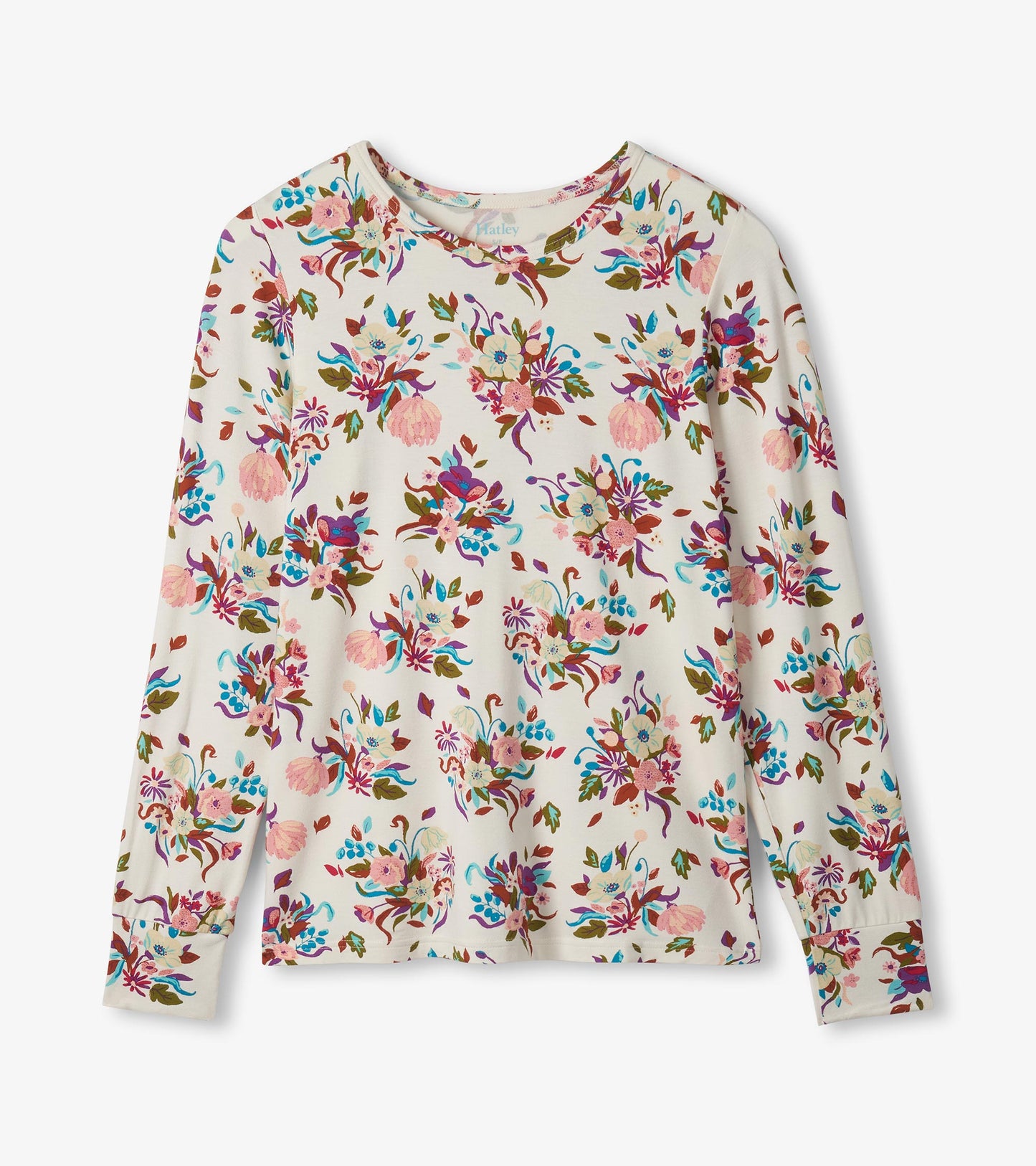 Women's Fall Floral Bamboo Pajama Set