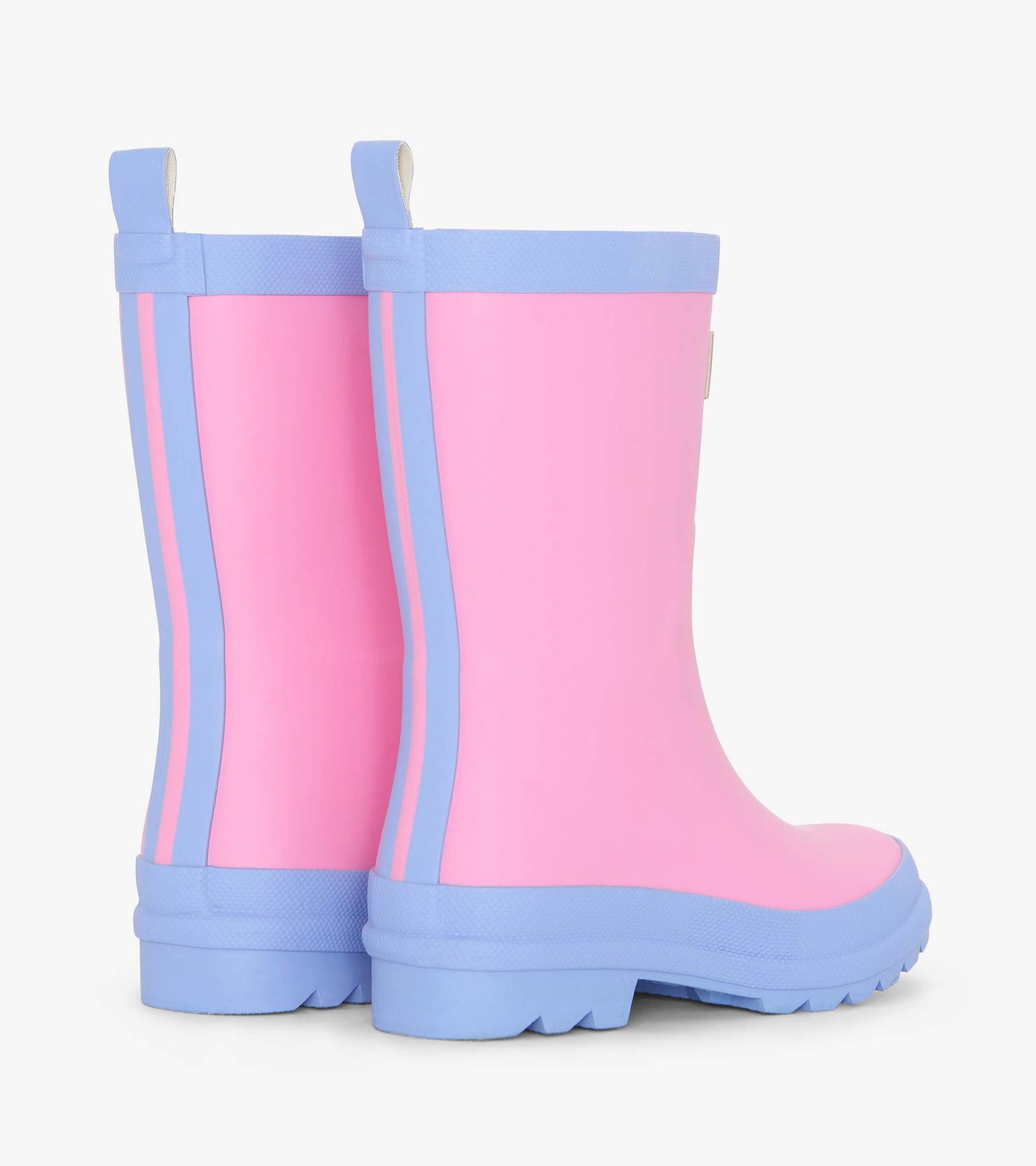 Girls Fuchsia Matte Rain Boots