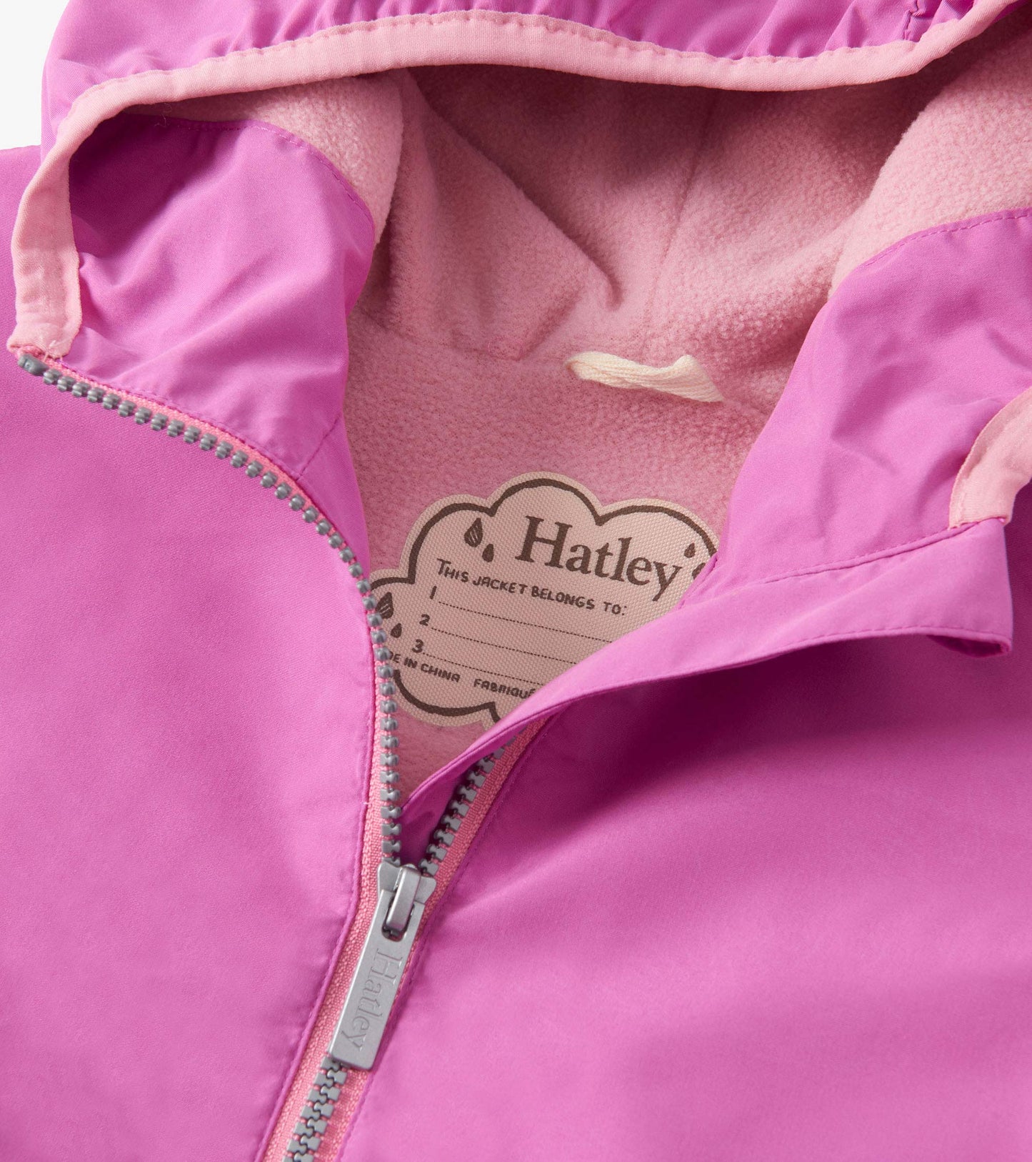 Imperméable effet de révélation couleurs – Cœurs de cygne