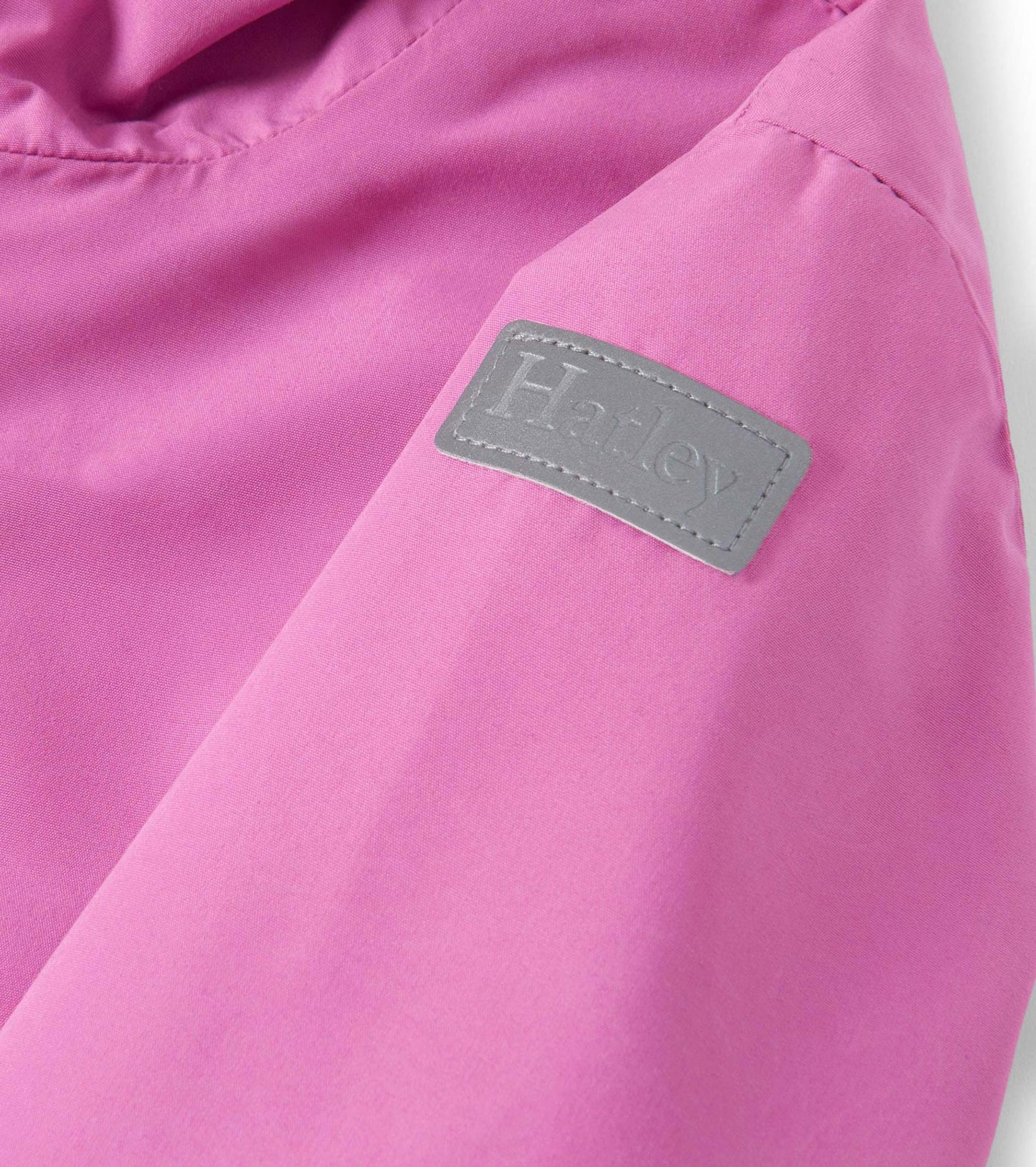 Girls Heart Swans Colour Changing Zip-Up Rain Jacket