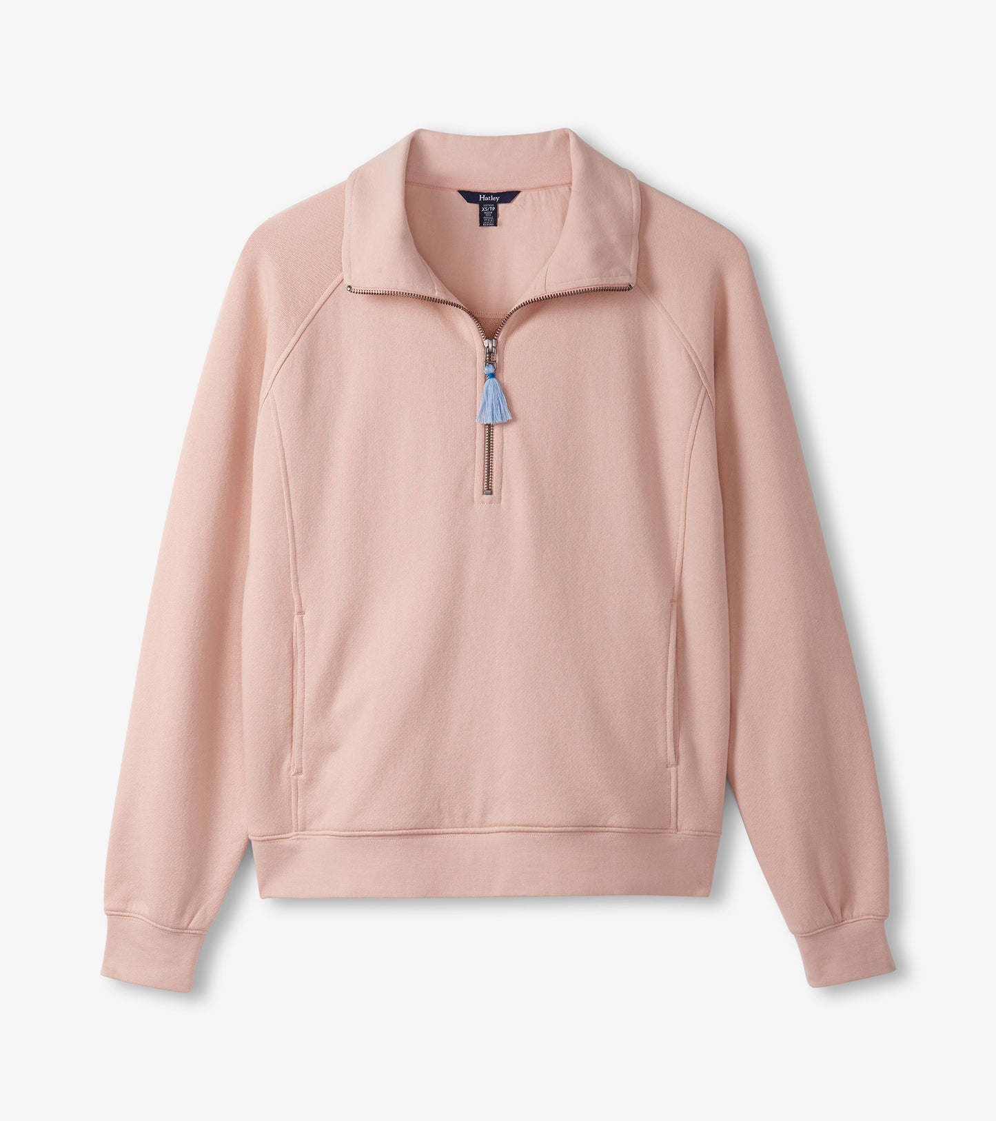 Mock Neck Pullover - Pink
