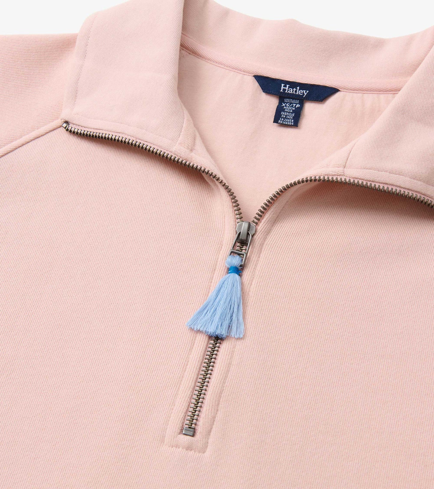 Mock Neck Pullover - Pink
