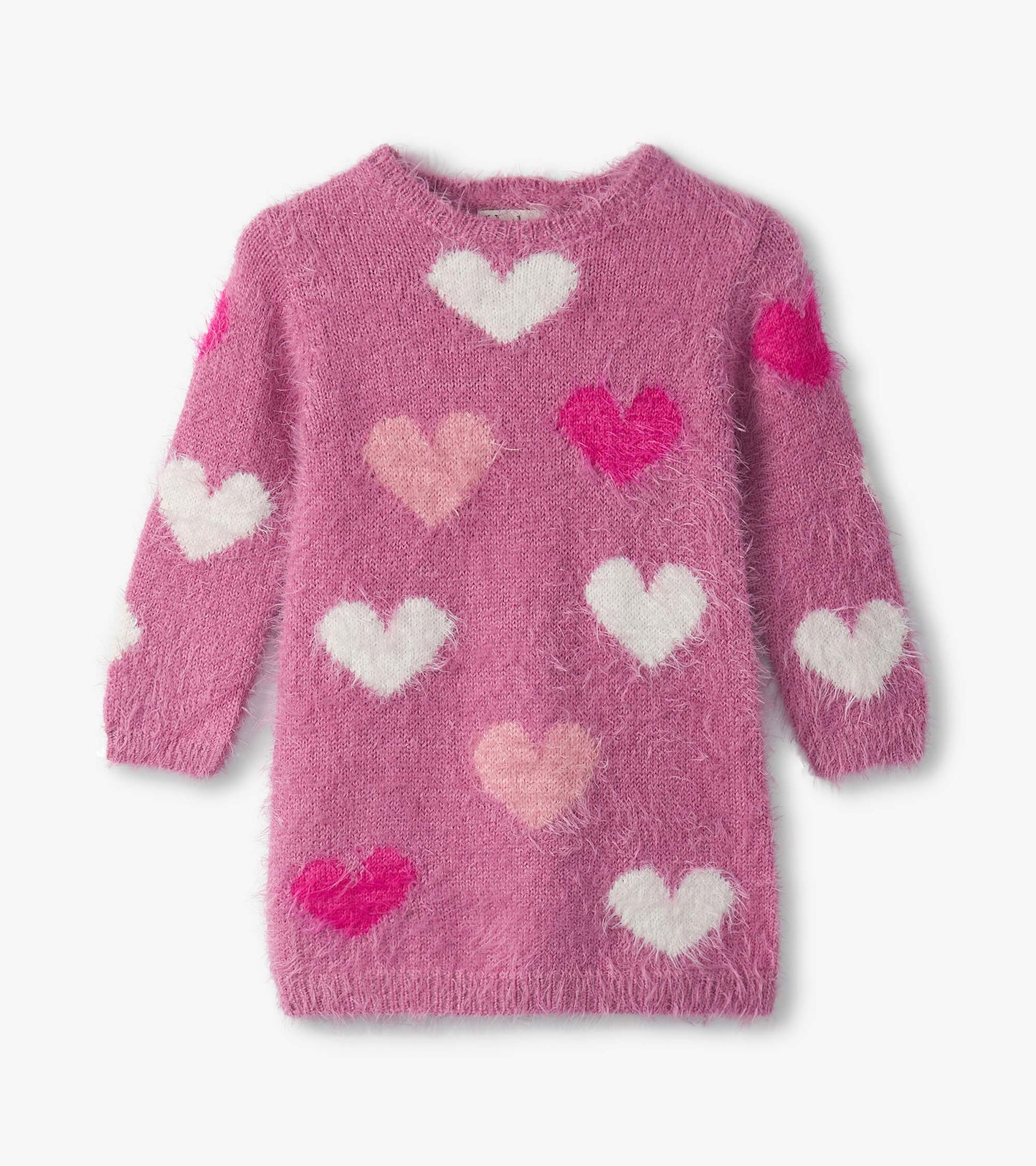 Robe duveteuse – Cœurs adorables
