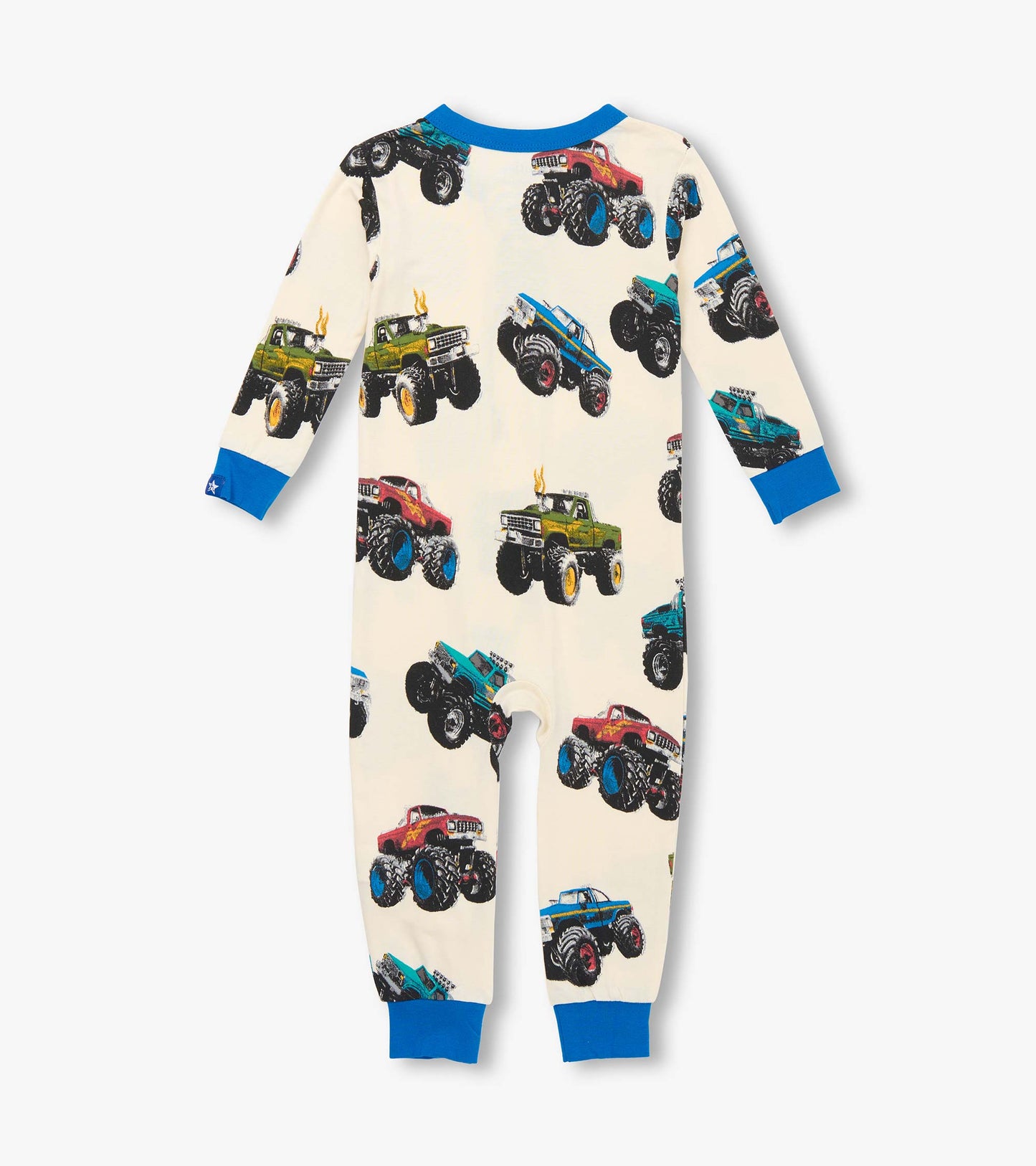 Baby Boys Mega Monster Trucks Bamboo Sleeper