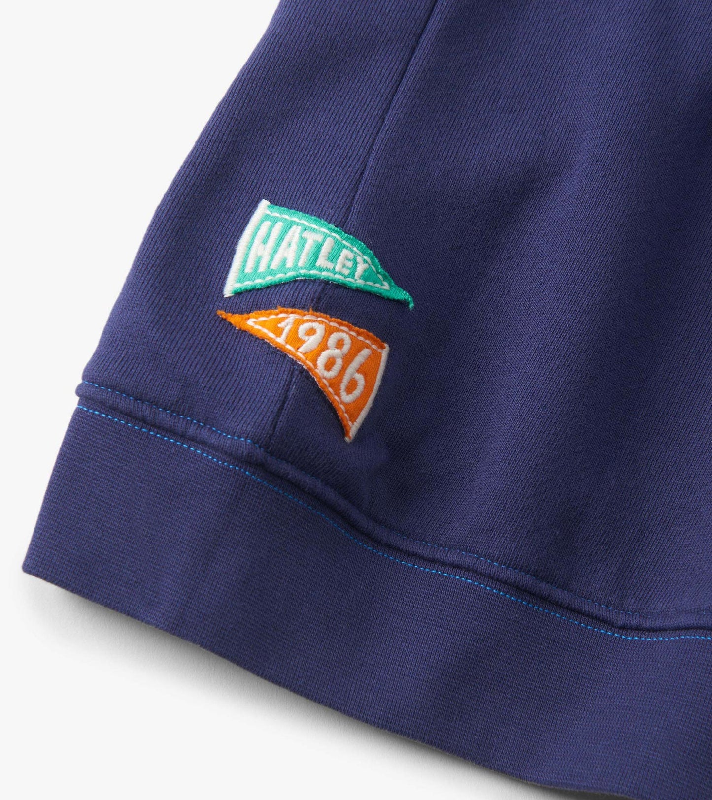 Boys Patriot Blue Fooler Polo Pullover