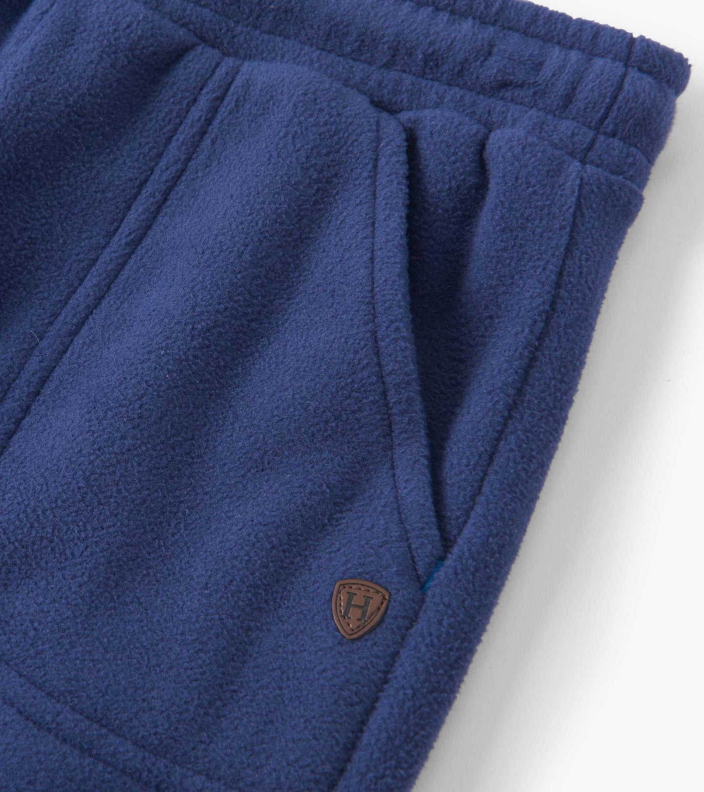 Jogging en tissu polaire pour garçon – Bleu patriote