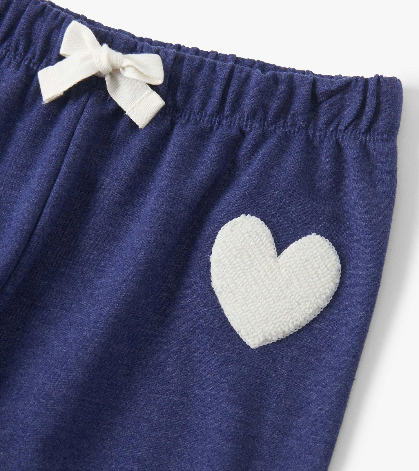 Girls Patriot Blue Baggy Track Pants