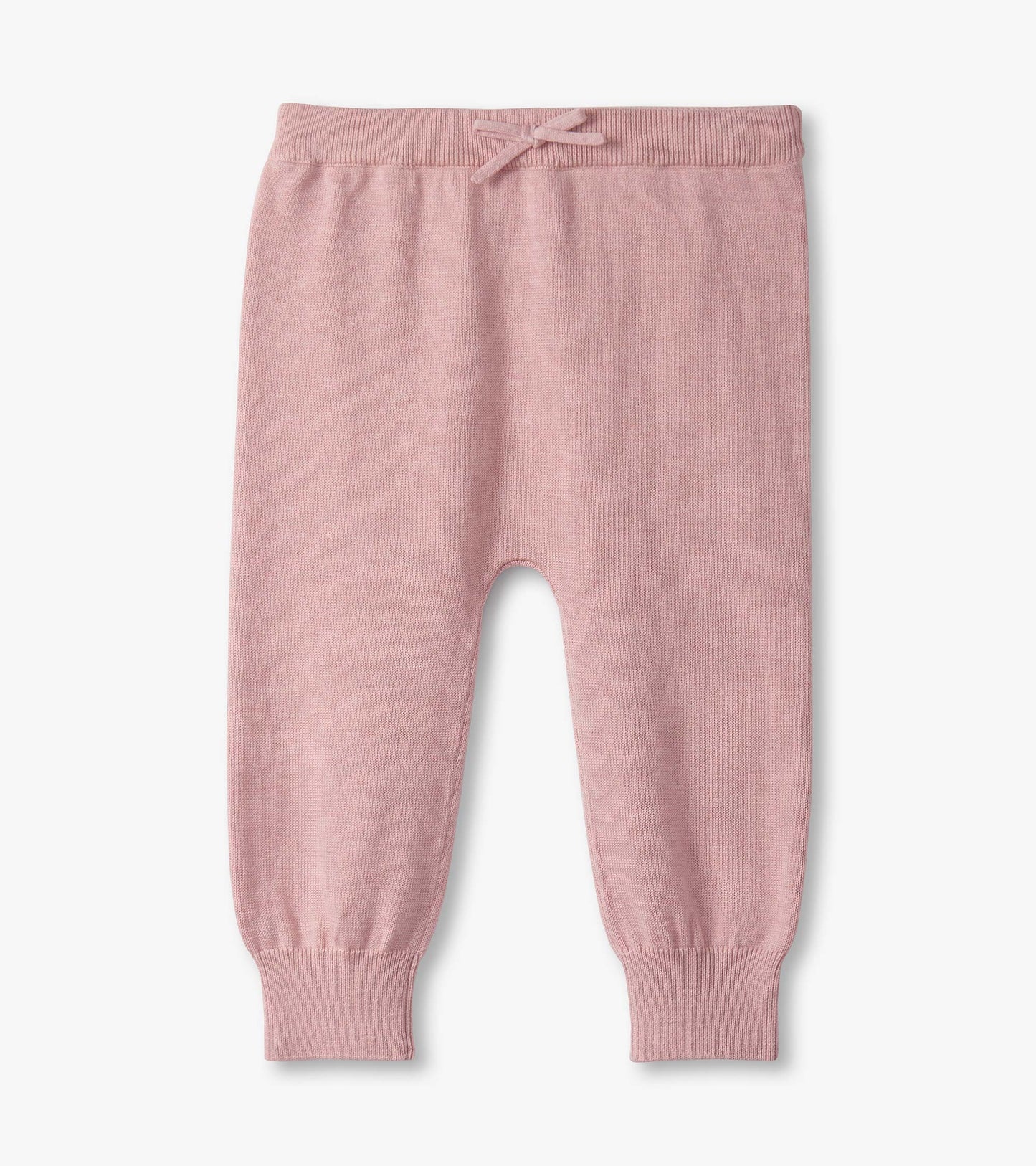 Ensemble molletonné à enfiler pour bébé fille – Ours sur fond rose
