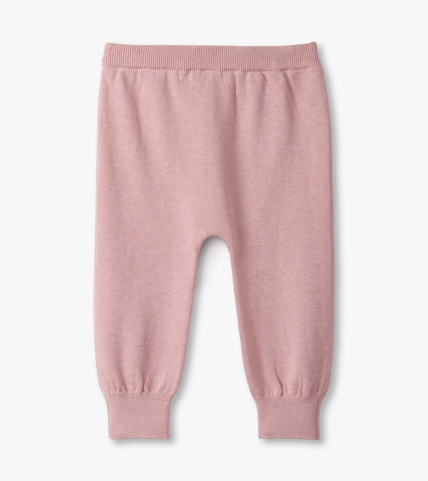 Ensemble molletonné à enfiler pour bébé fille – Ours sur fond rose