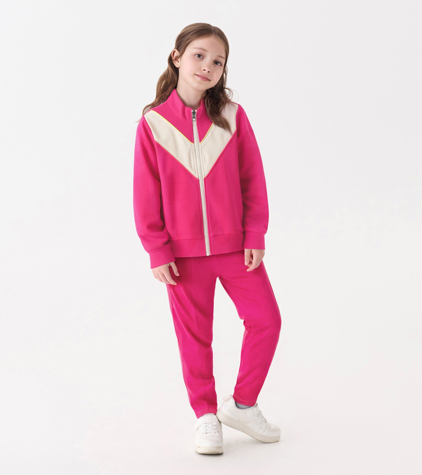 Veste de sport pour fille – Rose