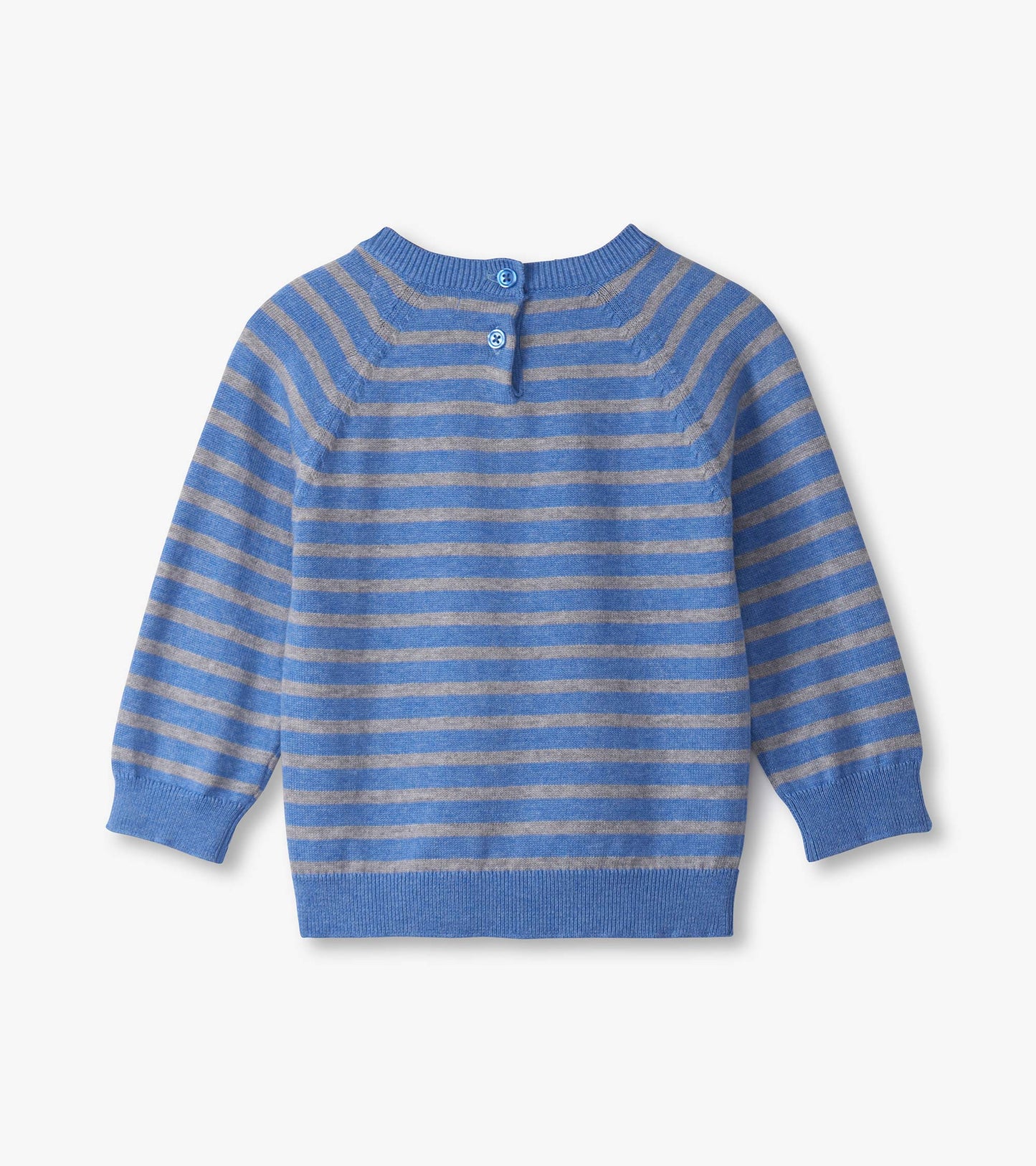 Ensemble molletonné à enfiler pour bébé garçon – Ours polaire sur fond bleu