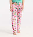 Pantalon De Pyjama Femme Motif Hibou Ou étoile - Polyester élasthanne - Coupe Large Avec Cordon - Confy Et Décontracté - 10
