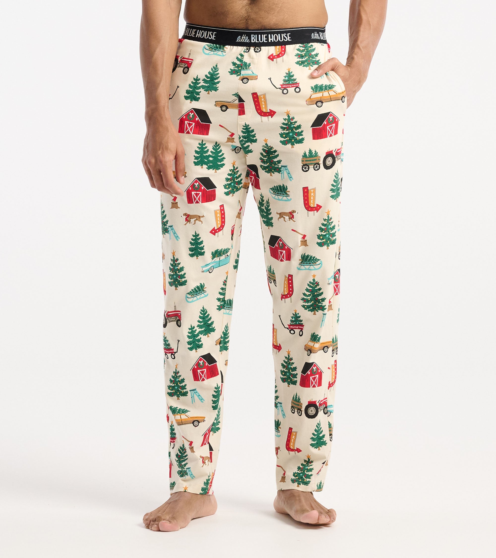 Pantalon De Détente Homme - Jersey Coton Doux, Taille Élastique | Style It Up