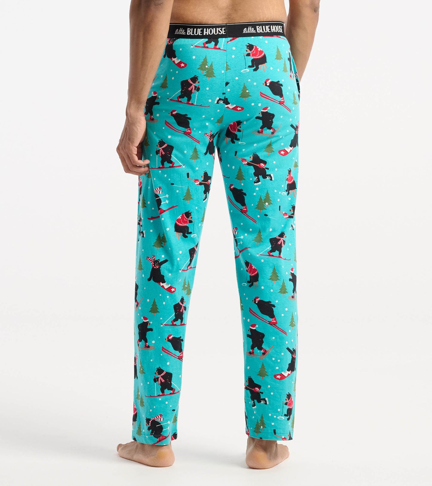 Pantalon de pyjama pour homme – Sports d’hiver dans la nature