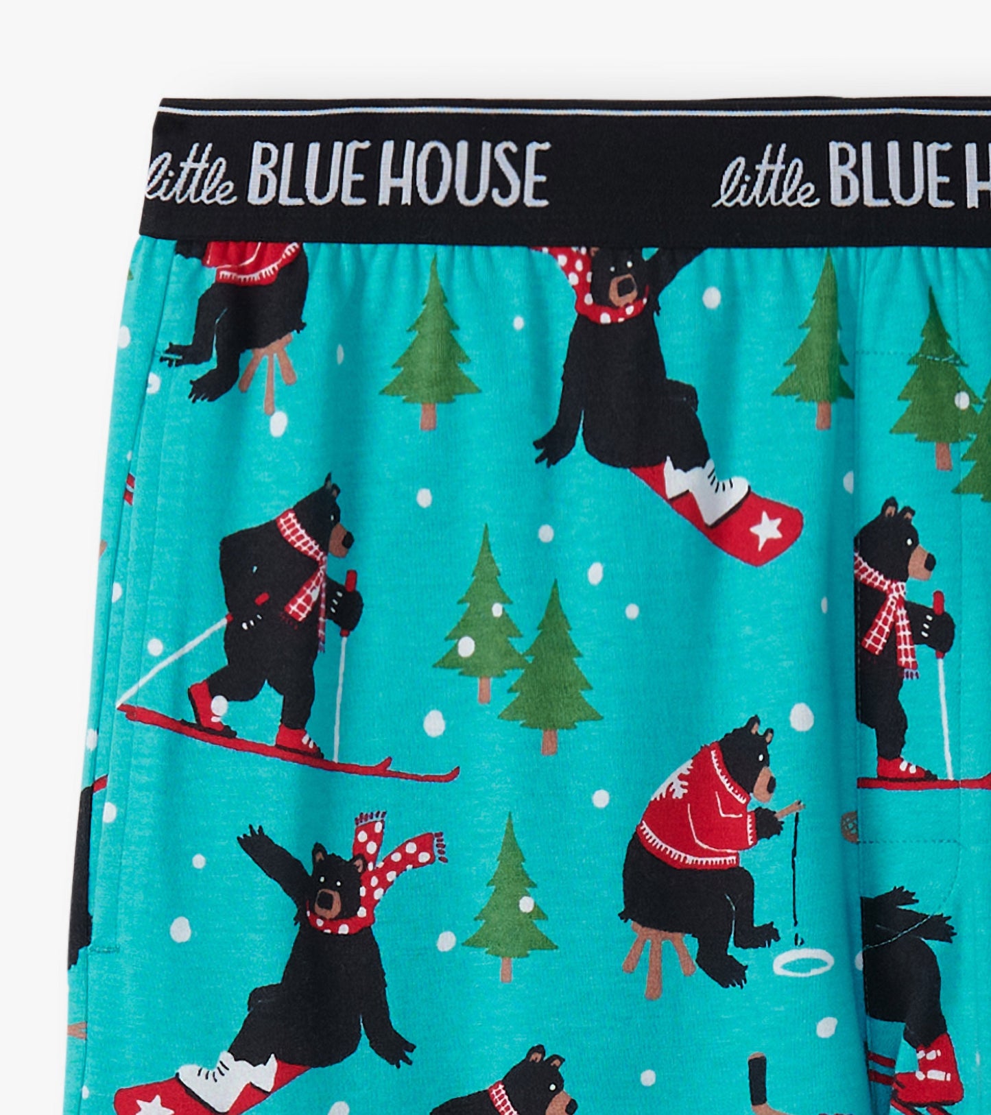 Pantalon de pyjama pour homme – Sports d’hiver dans la nature