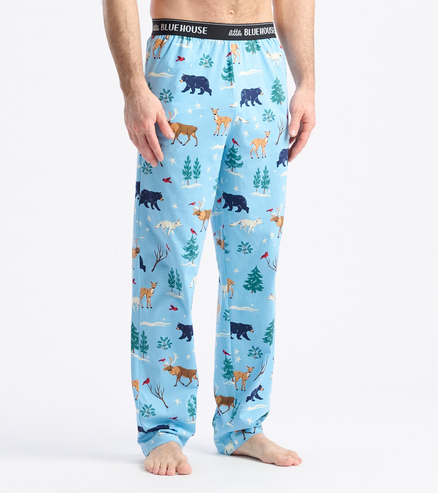 Pantalon de pyjama pour homme – Paradis hivernal