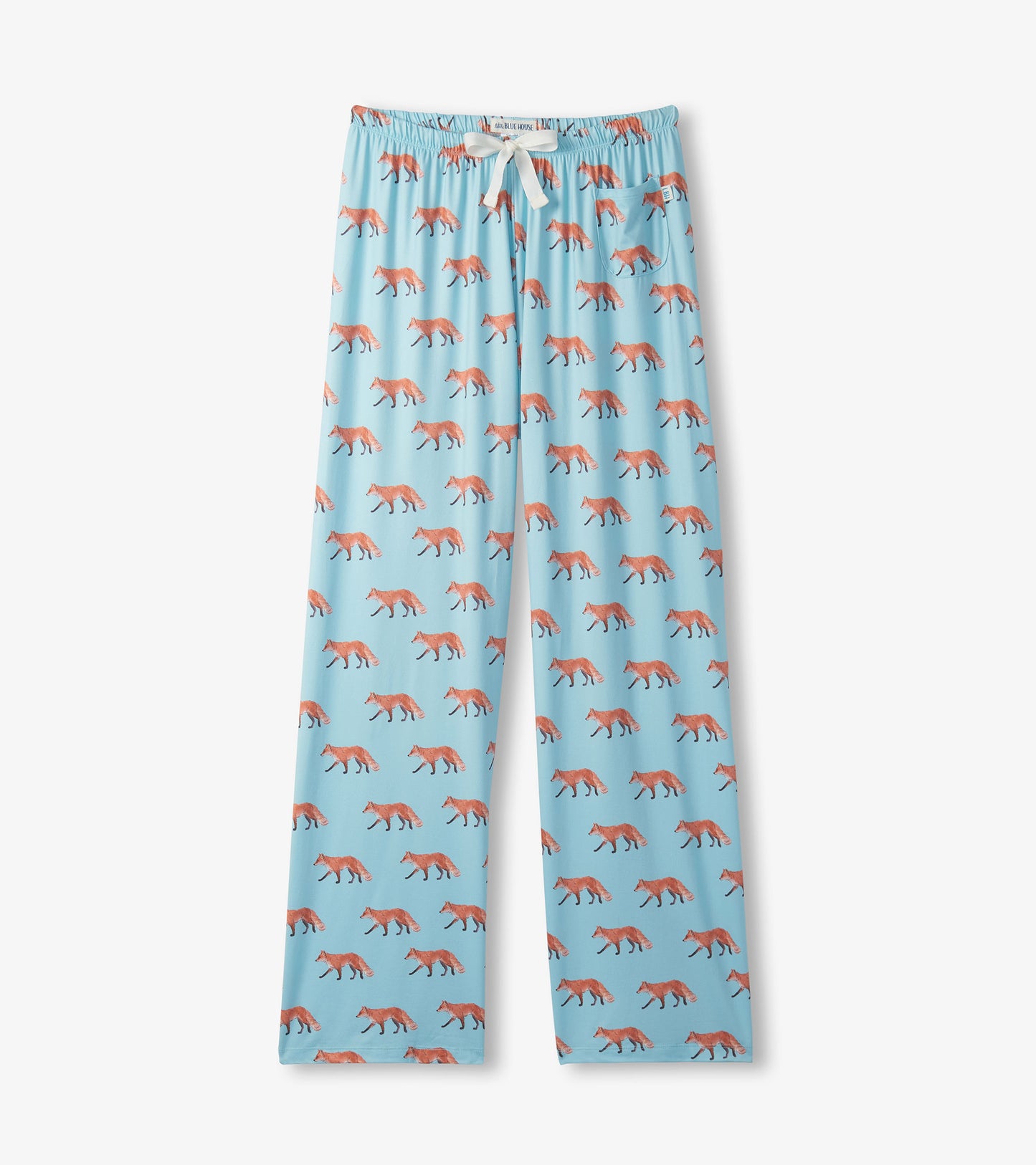 Women's Watercolour Foxes Polyknit Pajama Pants