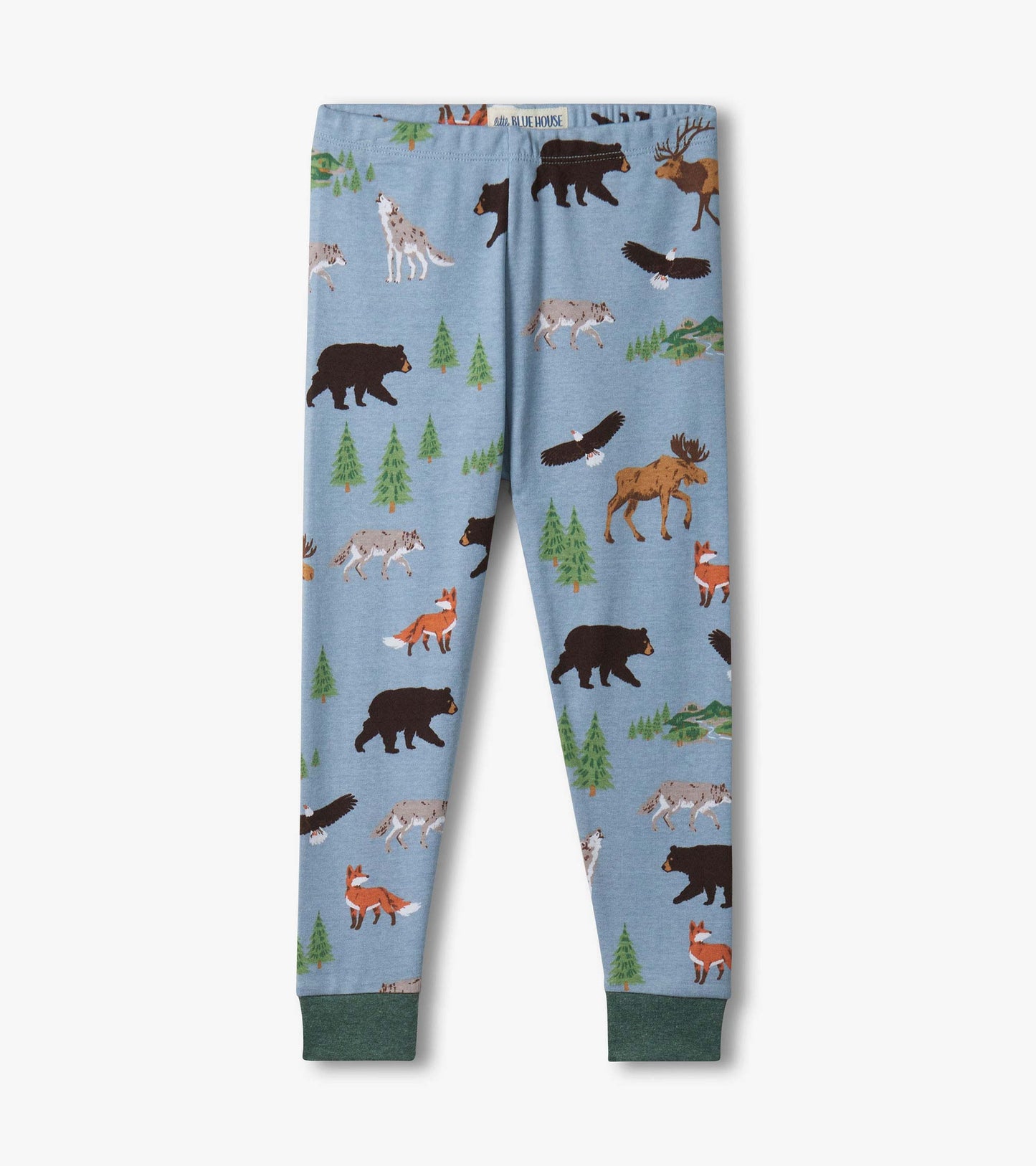 Pyjama pour enfant – Nature sauvage nordique « Leader »