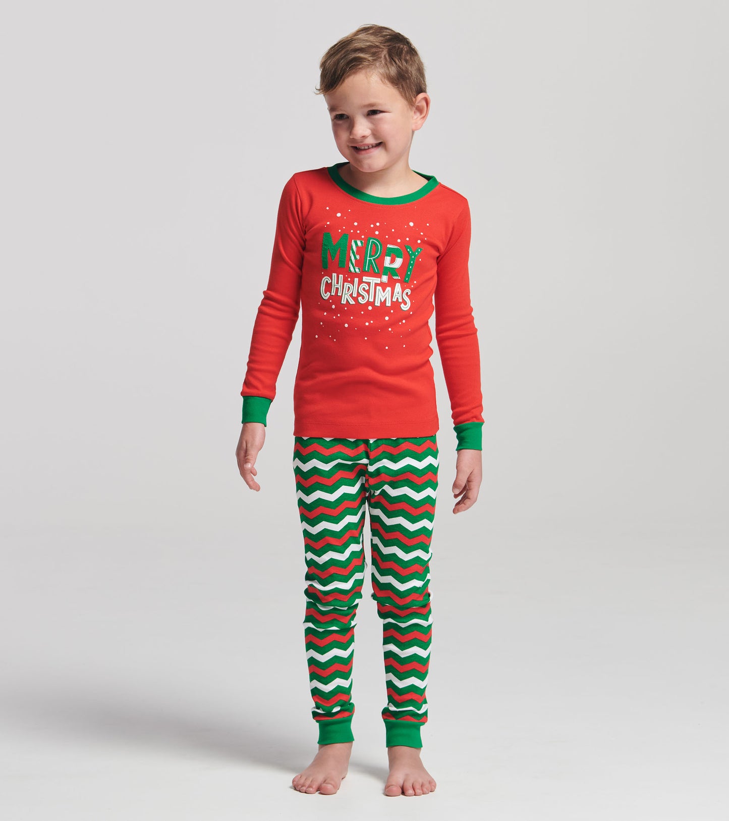 Pyjama pour enfant – Motifs des fêtes « merry christmas »