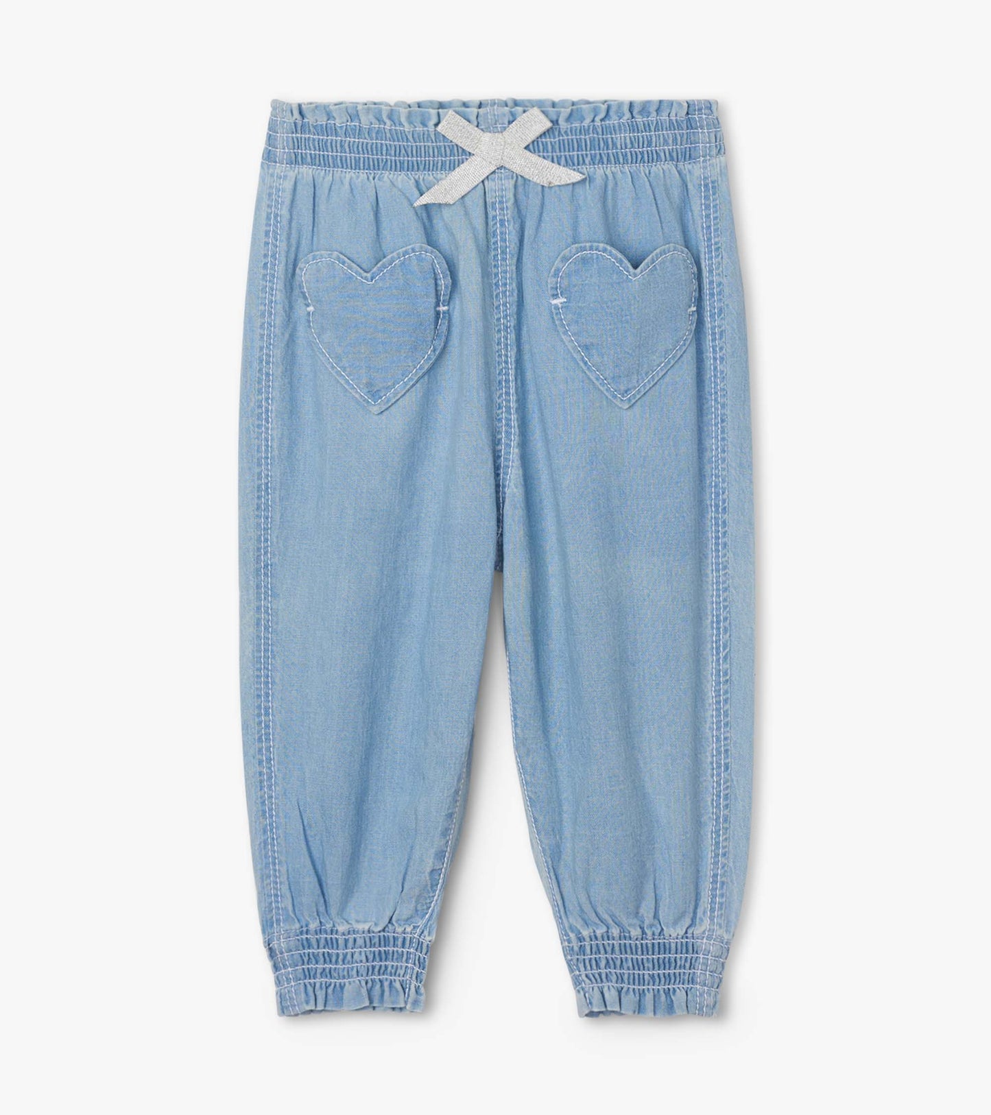 Baby & Toddler Girls Denim Baggy Pants