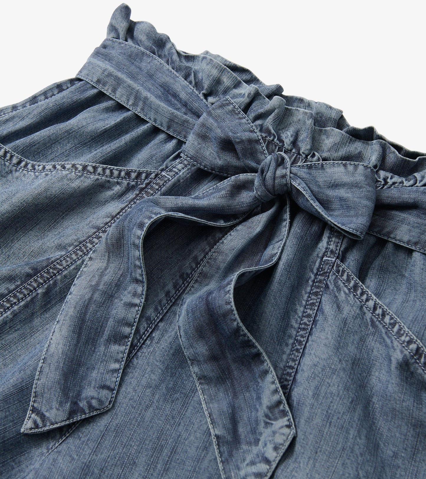 Short Cassie – Bleu délavé à l’acide