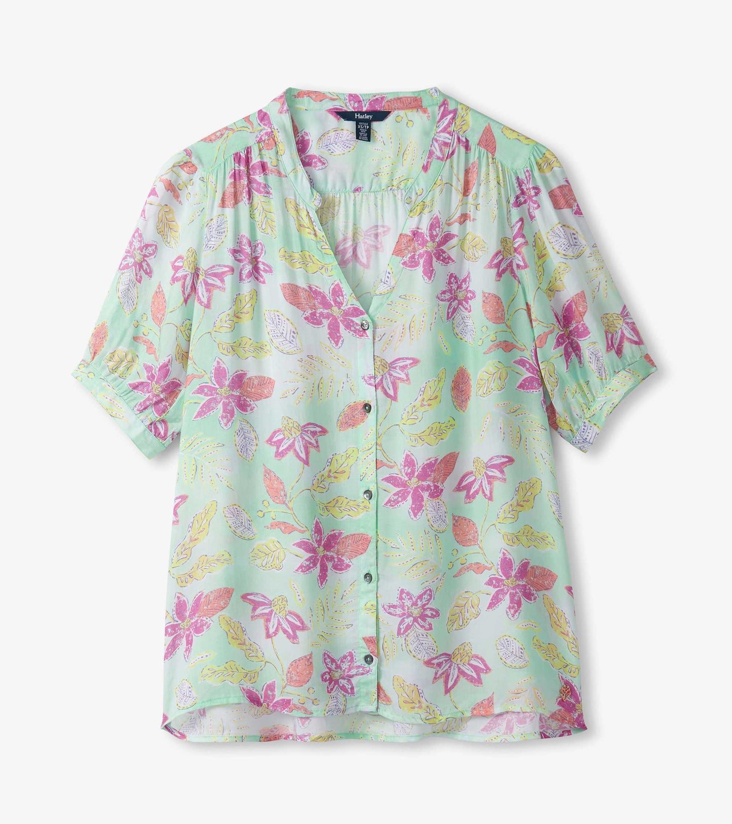 Ivy Blouse - Distressed Floral
