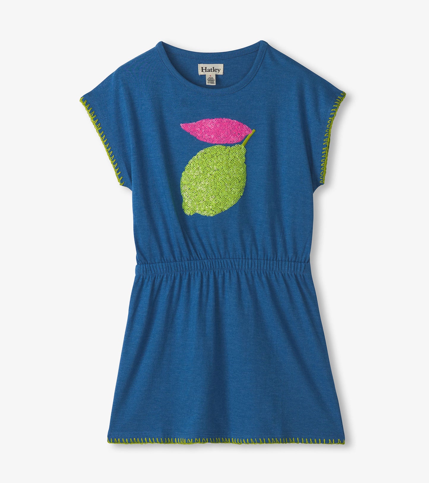 Girls Lemon Relaxed Dress